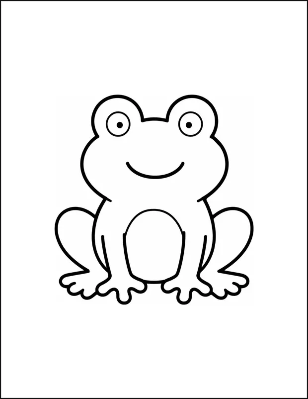 A large frog sitting with two enormous eye bumps on its head.