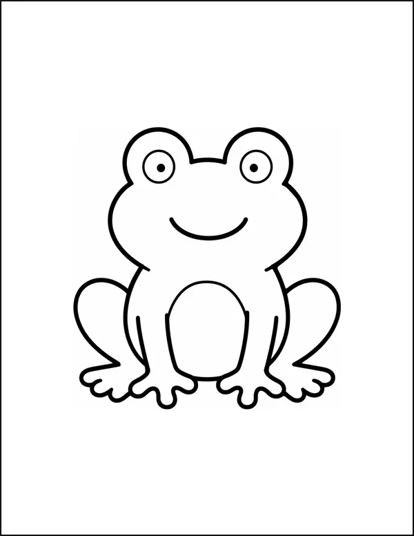 A large frog sitting with two enormous eye bumps on its head.